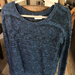 Navy Hollister Knitted Sweater
